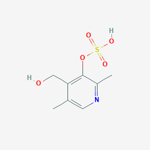 4-(Hydroxymethyl)-2,5-dimethylpyridin-3-yl hydrogen sulfate