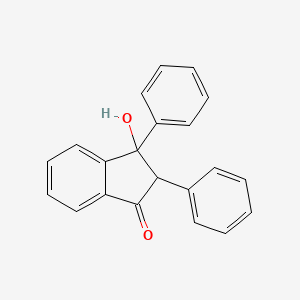 3-Hydroxy-2,3-diphenyl-2,3-dihydro-1H-inden-1-one