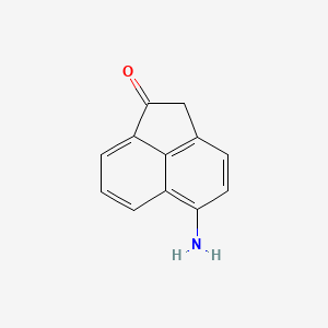 1-Acenaphthenone, 5-amino-