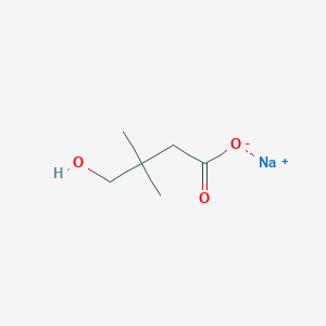 molecular formula C6H11NaO3 B1448107 Sodium 4-hydroxy-3,3-dimethylbutanoate CAS No. 86126-08-1