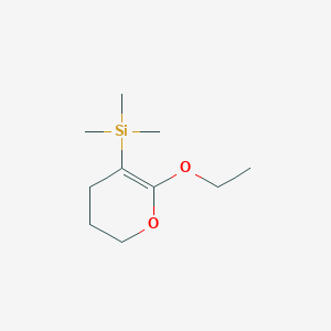 Silane, (6-ethoxy-3,4-dihydro-2H-pyran-5-yl)trimethyl-(9CI)