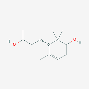 5-(3-Hydroxybutylidene)-4,6,6-trimethylcyclohex-3-en-1-ol