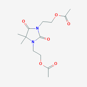 (4,4-Dimethyl-2,5-dioxoimidazolidine-1,3-diyl)di(ethane-2,1-diyl) diacetate