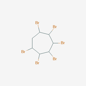 1,2,3,4,5,6-Hexabromocycloheptane