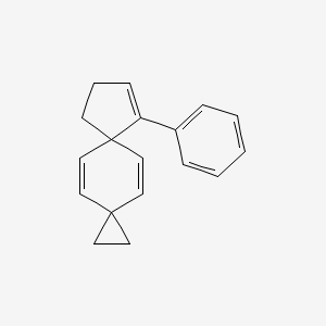 7-Phenyldispiro[2.2.4~6~.2~3~]dodeca-4,7,11-triene