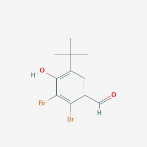 2,3-Dibromo-5-tert-butyl-4-hydroxybenzaldehyde