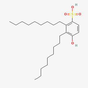 Benzenesulfonic acid, hydroxydinonyl-