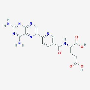 N-[6-(2,4-Diaminopteridin-6-yl)pyridine-3-carbonyl]-L-glutamic acid