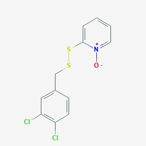 2-{[(3,4-Dichlorophenyl)methyl]disulfanyl}-1-oxo-1lambda~5~-pyridine