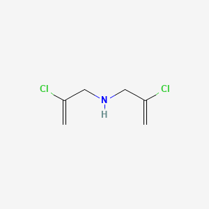 molecular formula C6H9Cl2N B14481996 2-Chloro-n-(2-chloroprop-2-en-1-yl)prop-2-en-1-amine CAS No. 64531-10-8