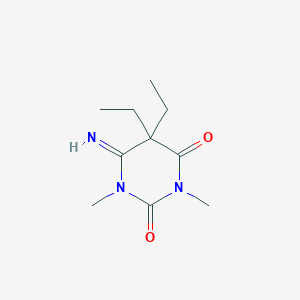 5,5-Diethyl-6-imino-1,3-dimethyldihydropyrimidine-2,4(1H,3H)-dione