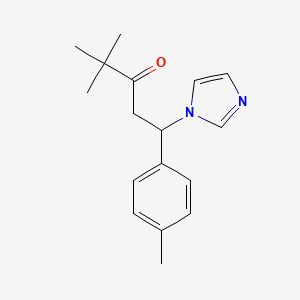 1-(1H-Imidazol-1-yl)-4,4-dimethyl-1-(4-methylphenyl)pentan-3-one