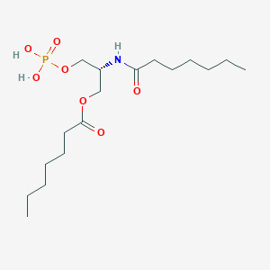 1-Heptanoyl-2-heptanoylamino-2-deoxyglycero-3-phosphoglycol