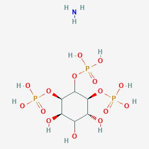 Azane;[(1R,2R,4R,5S)-2,3,4-trihydroxy-5,6-diphosphonooxycyclohexyl] dihydrogen phosphate