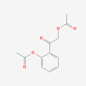 2-[(Acetyloxy)acetyl]phenyl acetate