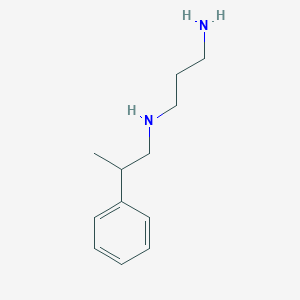 molecular formula C12H20N2 B14482524 N~1~-(2-Phenylpropyl)propane-1,3-diamine CAS No. 64507-44-4