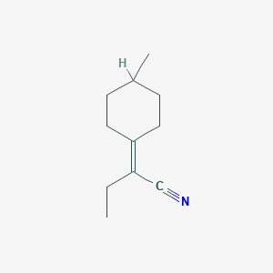 2-(4-Methylcyclohexylidene)butanenitrile