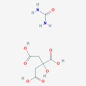 2-Hydroxypropane-1,2,3-tricarboxylic acid;urea