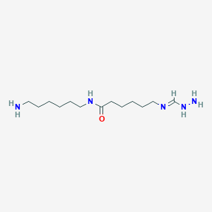 N-(6-Aminohexyl)-6-[(E)-(hydrazinylmethylidene)amino]hexanamide