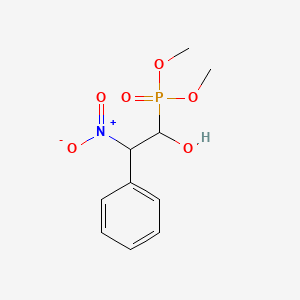 Dimethyl (1-hydroxy-2-nitro-2-phenylethyl)phosphonate