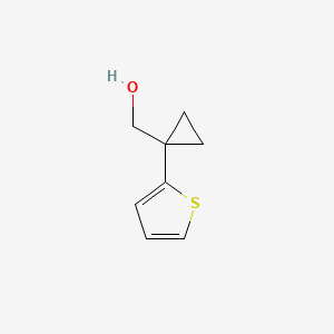 [1-(Thiophen-2-yl)cyclopropyl]methanol
