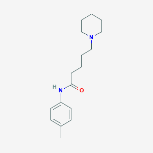 N-(4-Methylphenyl)-5-(piperidin-1-yl)pentanamide