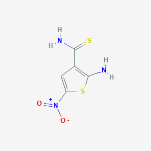 2-Amino-5-nitrothiophene-3-carbothioamide