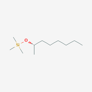 molecular formula C11H26OSi B14482824 Trimethyl{[(2S)-octan-2-yl]oxy}silane CAS No. 65500-76-7