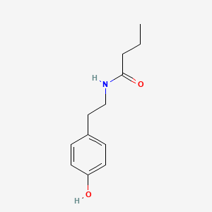 N-[2-(4-Hydroxyphenyl)ethyl]butanamide