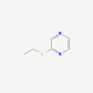 Pyrazine, (ethylthio)-