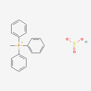 Methyl(triphenyl)phosphanium hydrogen sulfite