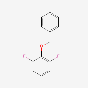 molecular formula C13H10F2O B1448336 1,3-Difluoro-2-(phenylmethoxy)benzene CAS No. 947279-21-2