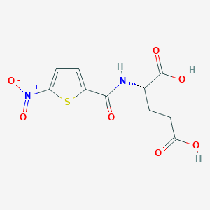 N-(5-Nitrothiophene-2-carbonyl)-L-glutamic acid