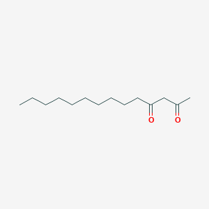 Tetradecane-2,4-dione