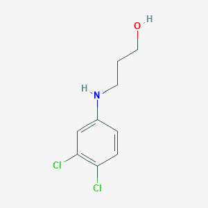 3-(3,4-Dichloroanilino)propan-1-ol