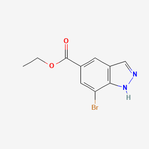 Ethyl 7-bromo-1H-indazole-5-carboxylate