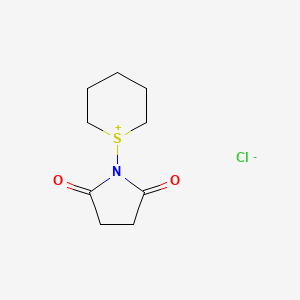 1-(2,5-Dioxopyrrolidin-1-yl)thian-1-ium chloride