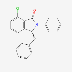 3-Benzylidene-7-chloro-2-phenyl-2,3-dihydro-1H-isoindol-1-one