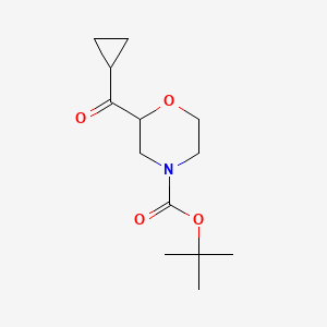Tert-butyl 2-cyclopropanecarbonylmorpholine-4-carboxylate