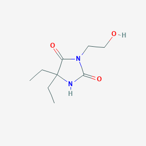 5,5-Diethyl-3-(2-hydroxyethyl)imidazolidine-2,4-dione