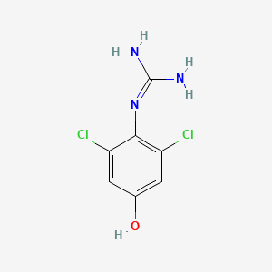 N''-(2,6-Dichloro-4-hydroxyphenyl)guanidine