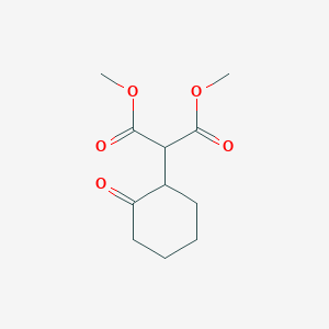 molecular formula C11H16O5 B14483740 Dimethyl 2-(2-oxocyclohexyl)malonate CAS No. 63965-89-9