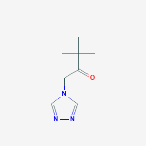 3,3-Dimethyl-1-(4H-1,2,4-triazol-4-yl)butan-2-one