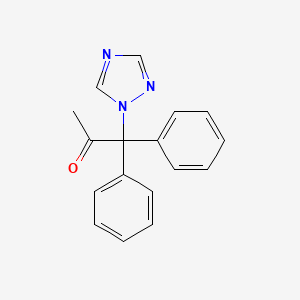 1,1-Diphenyl-1-(1H-1,2,4-triazol-1-yl)propan-2-one