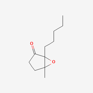 5-Methyl-1-pentyl-6-oxabicyclo[3.1.0]hexan-2-one