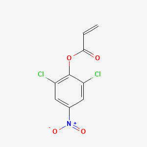 2,6-Dichloro-4-nitrophenyl prop-2-enoate