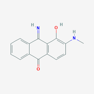 9-Amino-2-(methylamino)anthracene-1,10-dione