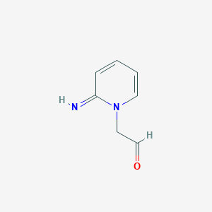 (2-Iminopyridin-1(2H)-yl)acetaldehyde