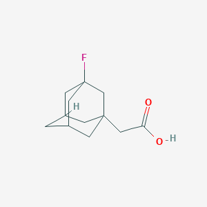 molecular formula C12H17FO2 B1448421 2-(3-Fluoroadamantan-1-yl)acetic acid CAS No. 1795526-38-3