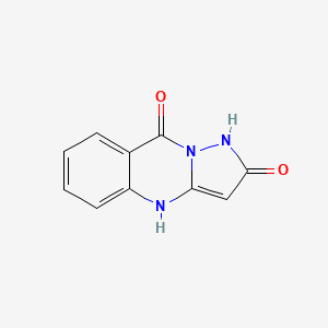 Pyrazolo[5,1-b]quinazoline-2,9(1H,4H)-dione